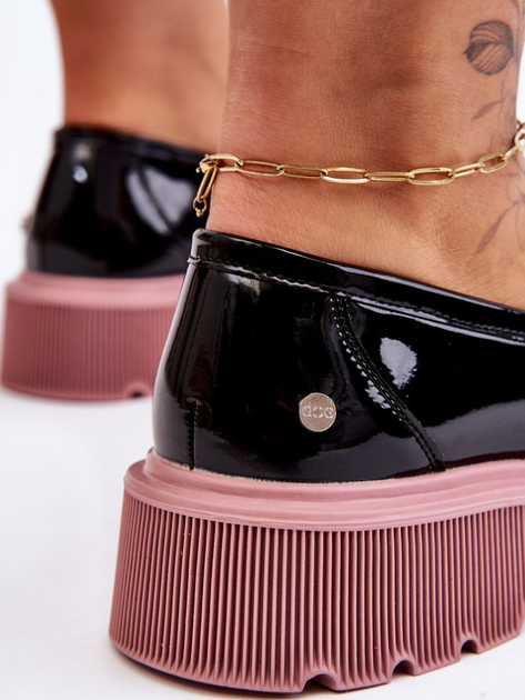 Loafersy GOE LL2N4039 37 Czarno-Fioletowe (5903163986790) - obraz 8
