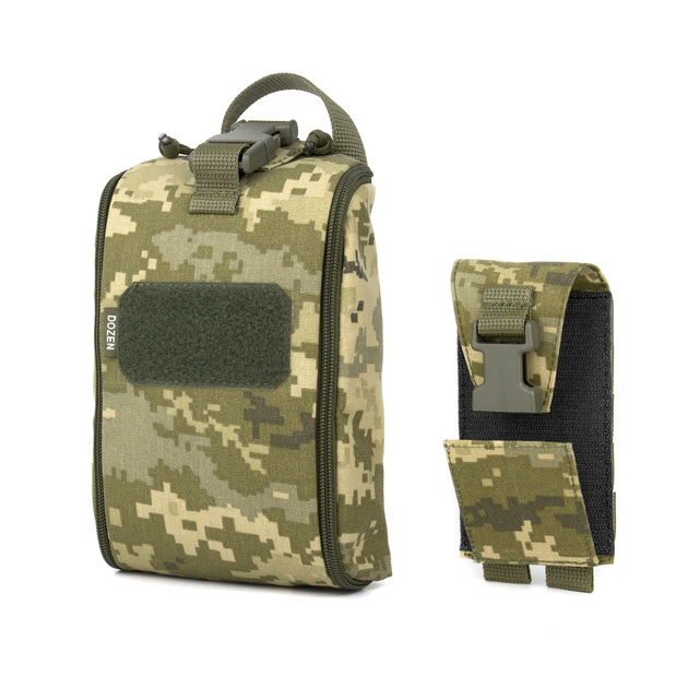 Медицинский подсумок (аптечка) Dozen Tactical Detachable First Aid Kit "Pixel MM14" - изображение 1