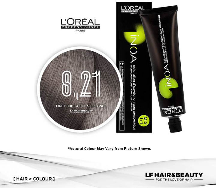 Farba do włosów L’Oreal Professionnel Paris Inoa Color 8.21 60 g (3474636383085) - obraz 2