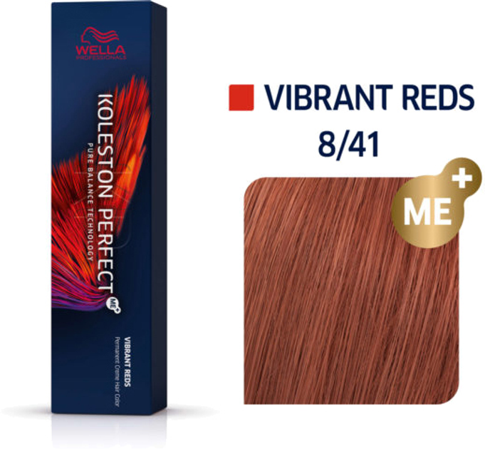 Farba do włosów Wella Professionals Koleston Perfect Me+ Vibrant Reds 8/41 60 ml (8005610649924) - obraz 2