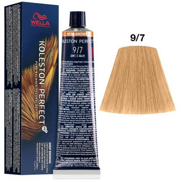 Farba do włosów Wella Professionals Koleston Perfect Me+ Deep Browns 9/7 60 ml (8005610627700) - obraz 2