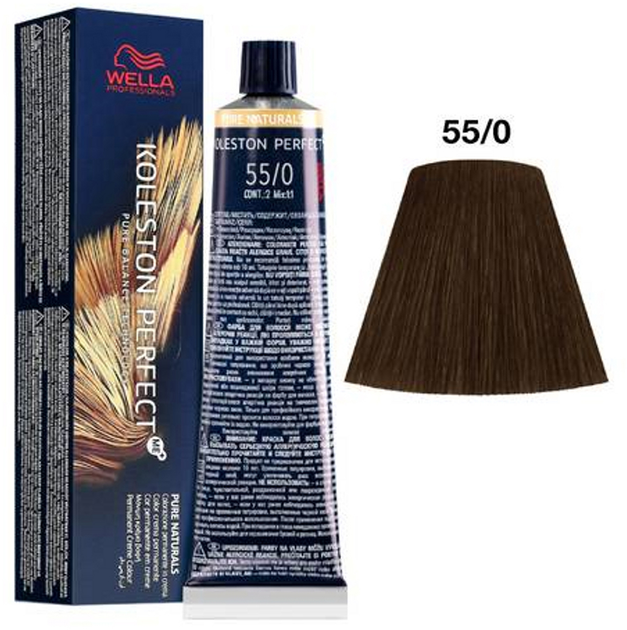 Фарба для волосся Wella Professionals Koleston Perfect Me+ Pure Naturals 55/0 60 мл (8005610628431) - зображення 2