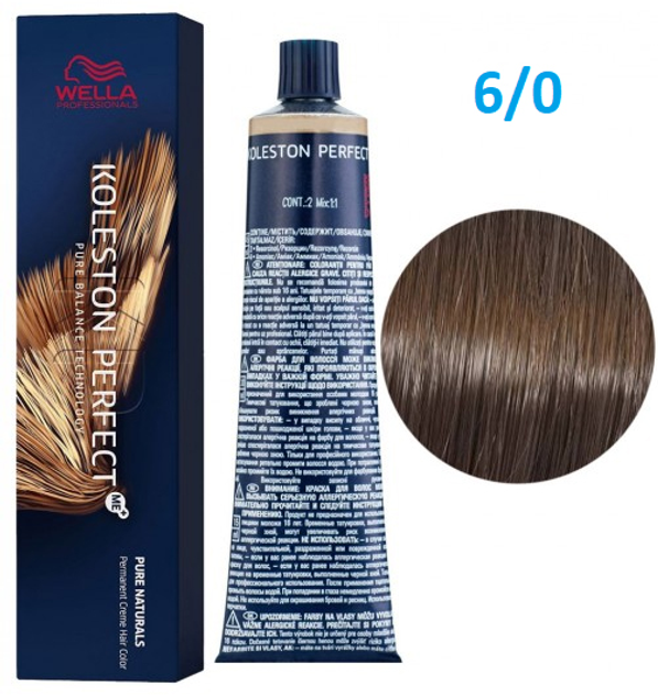 Фарба для волосся Wella Professionals Koleston Perfect Me+ Pure Naturals 6/0 60 мл (8005610626390) - зображення 2