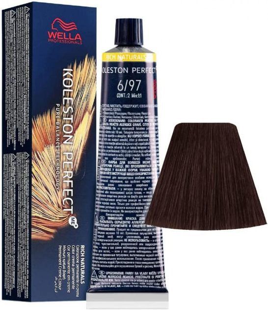 Фарба для волосся Wella Professionals Koleston Perfect Me+ Rich Naturals 6/97 60 мл (8005610647746) - зображення 1