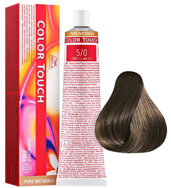 Фарба для волосся Wella Professionals Color Touch Pure Naturals 5/0 60 мл (4015600044084) - зображення 1