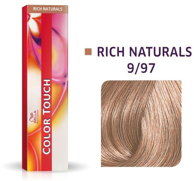 Farba do włosów Wella Professionals Color Touch Rich Naturals 9/97 60 ml (8001090024848) - obraz 2