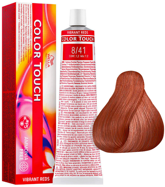Фарба для волосся Wella Professionals Color Touch Vibrant Reds 8/41 60 мл (3616301119036) - зображення 1