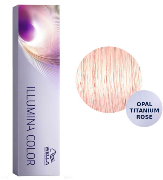 Фарба для волосся Wella Professionals Illumina Color Opal-Essence Titanium Rose 60 мл (3614227271401) - зображення 2