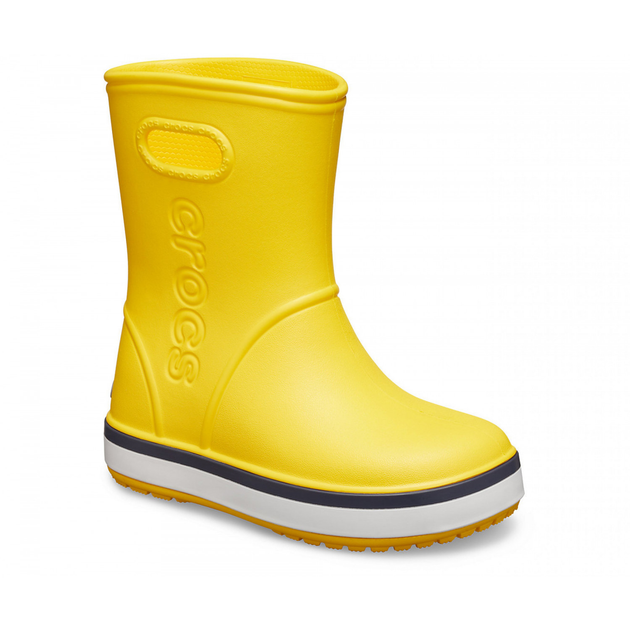 Crocs yellow 2025 rain boots