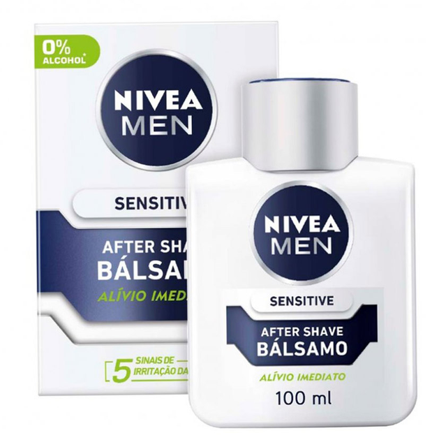 Бальзам після гоління Nivea Men Sensitive After Shave Balm 100 мл (4005808221950) - зображення 1