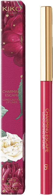 Kredka do ust Kiko Milano Charming Escape Long Lasting Lip Liner 05 Pinkish Lily 0.3 g (8025272978422) - obraz 1