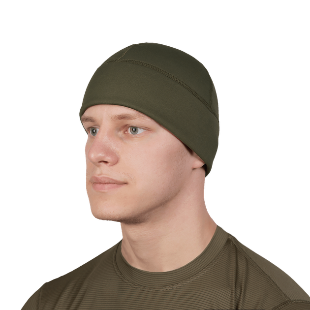 Шапка Beanie Air Stretch Olive Camotec розмір L - изображение 2