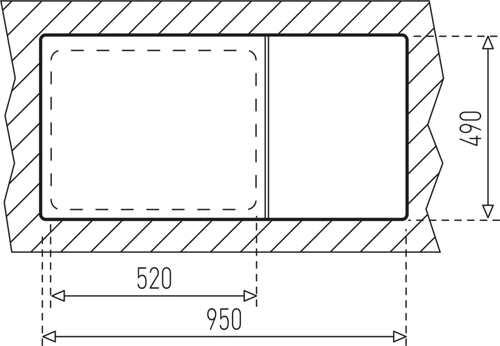 Zlewozmywak TEKA Maestro Frame FR97SXRF 970x510x180 mm stal polerowana (40180610) - obraz 3