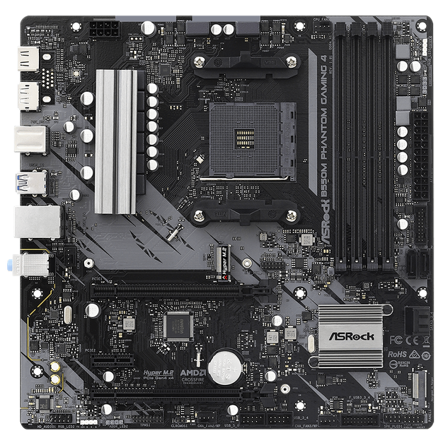 Asrock b550m phantom gaming 4 обзор