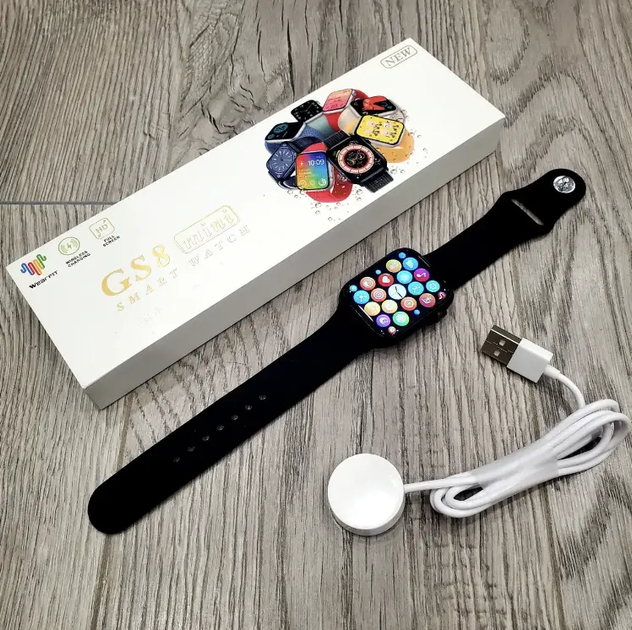 Смарт-годинник Smart Watch GS8 Mini з функцією дзвінка Чорний - зображення 4