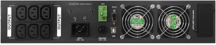 ДБЖ Armac ON-LINE 2000VA RACK 19" (R/2000I/PF1) - зображення 4