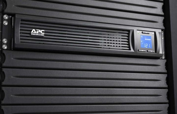 UPS APC Smart-UPS C 1000VA Rack LCD z SmartConnect (SMC1000I-2UC) - obraz 6