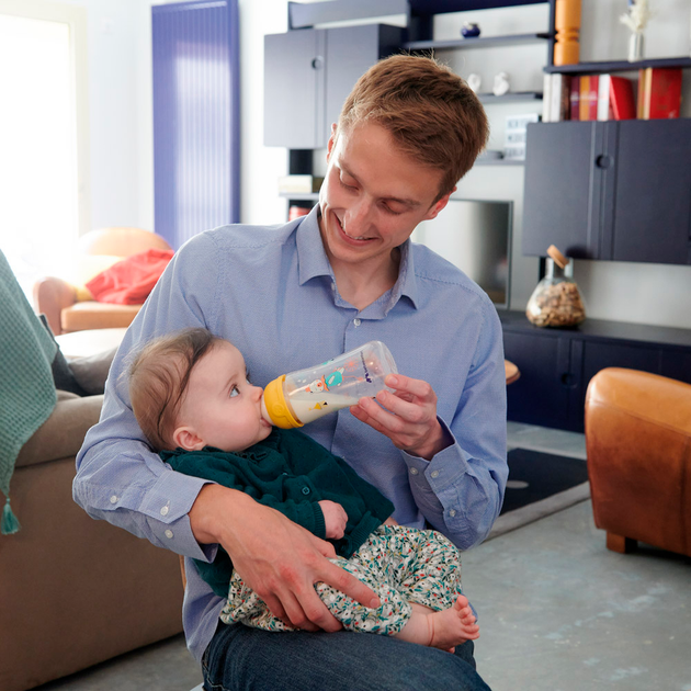 Пляшечка для годування Bebe Confort Emo PP T1 FF 270 мл Біла (3102201970) - зображення 4