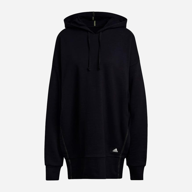 Bluza damska z kapturem oversize Adidas W Superher Hdy HF4080 XS Czarna (4065423251442) - obraz 6