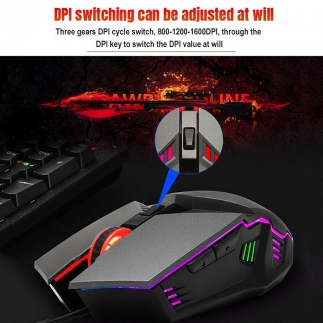 Механическая игровая клавиатура FOREV FV-Q609 с мышкой - изображение 7