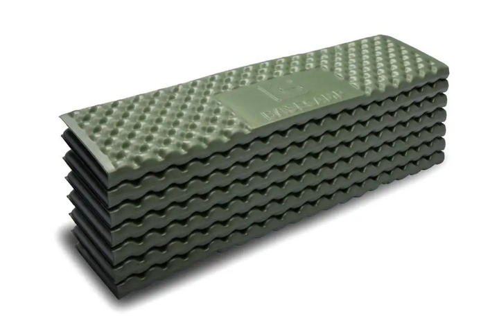 Карімат кемпінговий зимовий BaseCamp Hunter Wide IXPE, 199х60х1.8 см, Olive Green (BCP 20401) - зображення 3