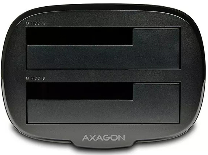 Stacja dokująca Axagon ADSA-ST do dysków SSD/HDD 2,5/3,5" 2x SATA 6G USB 3.2 Gen 1 - obraz 3