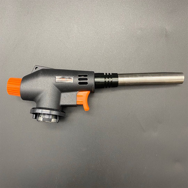 Пальник газовий з п'єзопідпалом та регулювання полум'я Reba Gas Flame Gun туристичний, на балон зі зрідженим газом - зображення 5