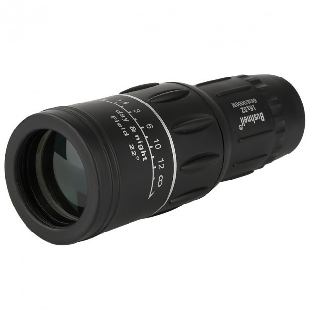 Бинокль для наблюдения с рук S-Optics 50x50 119m/1000m Porro призменный BAK7, водонепроницаемый с чехлом для переноски + Монокуляр Bushnell 16х52 - изображение 8