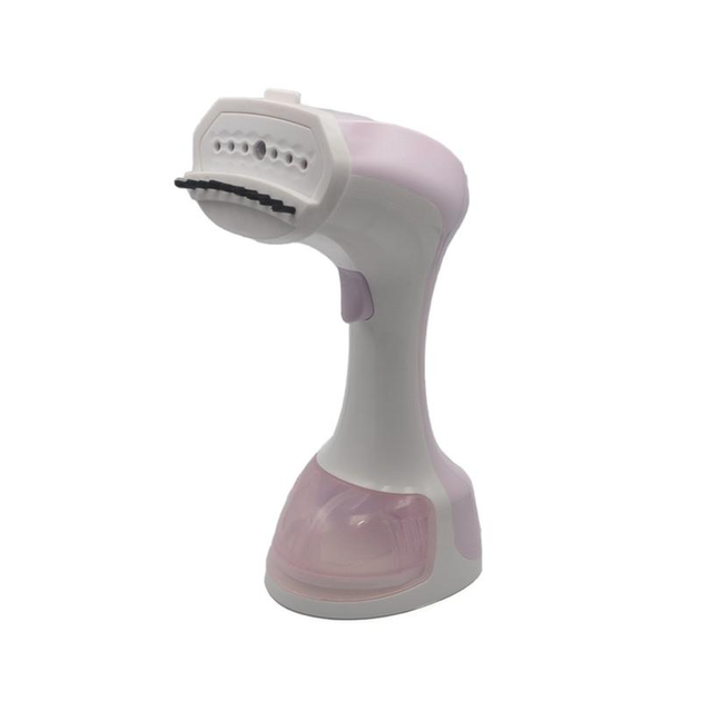 Відпарювач ручний для одягу UKC Garment Steamer SI-6025P пароочисник для речей та штор 1100 Вт Рожевий - зображення 2