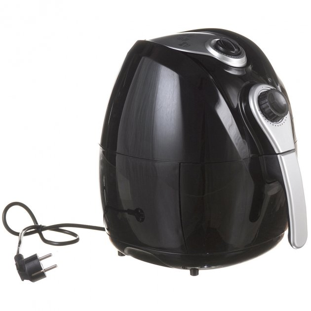 Аерофритюрниця з функцією аерогрилю для приготування без олії Air Fryer MS3220AF з антипригарним покриттям 4.5L 1300W Black - зображення 5