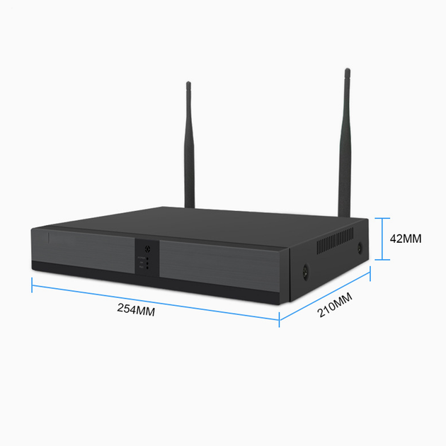 Комплект беспроводного видеонаблюдения WIFI 8 уличных камер GTM 2Мп и видеорегистратор AHD KIT с ночной съёмкой и определением движения Без монитора - изображение 12