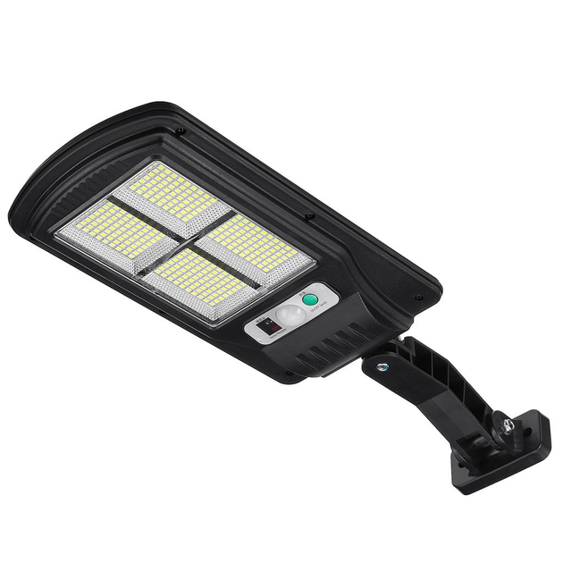 Вуличний настінний світильник Solar Light BK-4-320SMD з пультом дистанційного керування та сонячною батареєю LED ліхтар з датчиком руху - зображення 8