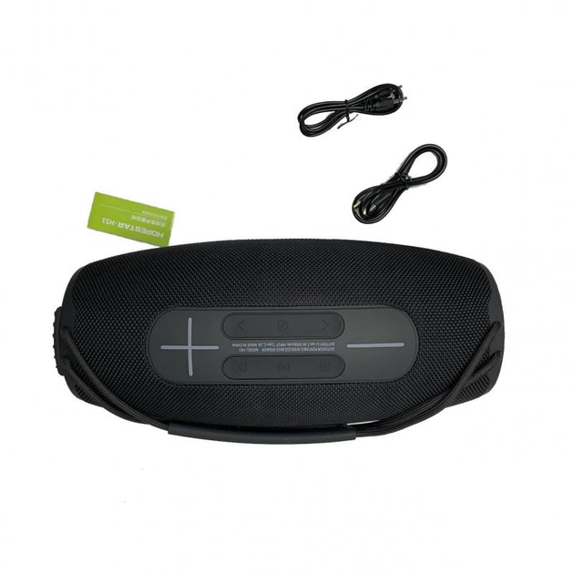 Беспроводная Bluetooth колонка Hopestar H51-H с функцией Powerbank, USB, MicroSD, влагозащита IPX6, TWS 1+1, Black - изображение 2