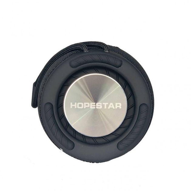 Беспроводная Bluetooth колонка Hopestar H51-H с функцией Powerbank, USB, MicroSD, влагозащита IPX6, TWS 1+1, Black - изображение 3