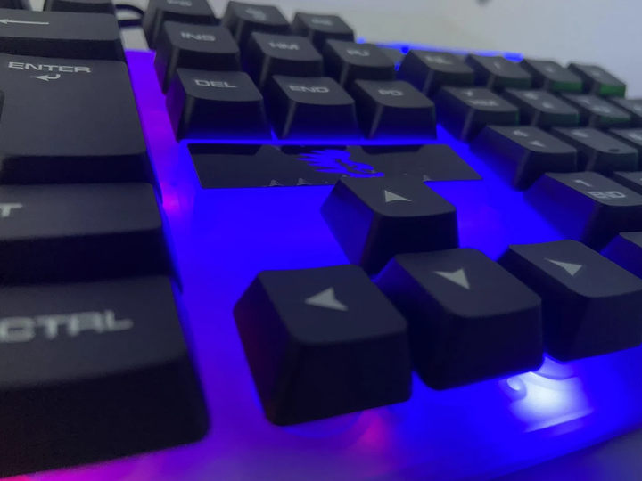 Комплект игровой клавиатура русская и мышь проводные Game Suit 288KT с RGB подсветкой для геймеров - изображение 6