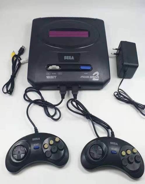 Ігрова ретро приставка телевізійна консоль 16 біт Sega-MD2 з підтримкою картриджів та 9 вбудованих ігор - Фото 7 Ігрова ретро приставка телевізійна консоль 16 біт Sega-MD2 з підтримкою картриджів та 9 вбудованих ігор - зображення 7