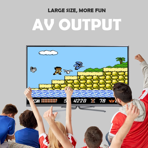 Игровая ретро приставка-консоль на 620 экшн игр 8bit NES Play Power с двумя джойстиками и ТВ-выходом - изображение 3