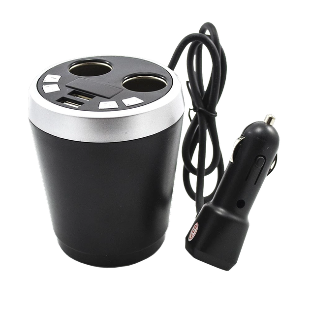 FM трансмиттер-модулятора MultiCar X7 с функцией разветвителя от прикуривателя 2 USB, micro SD, Bluetooth - изображение 7