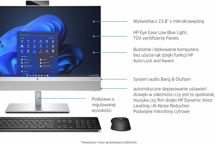 Моноблок HP EliteOne 840 G9 AiO, Intel Core i7 (5V8U5EA) - Фото 8 Моноблок HP EliteOne 840 G9 AiO, Intel Core i7 (5V8U5EA) - зображення 8