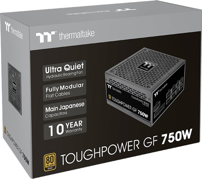 Блок живлення Thermaltake ToughPower GF 750W Modular 80+Gold (PS-TPD-0750FNFAGE-2) - зображення 4