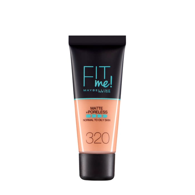 Podkład Maybelline Fit Me Matte Poreless Foundation 320 Natural 30ml (3600531369484) - obraz 1