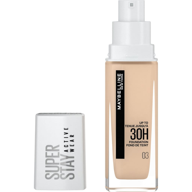 Podkład Maybelline Super Stay Active Wear 30H Foundation 03 True Ivory 30ml (3600531632342) - obraz 1