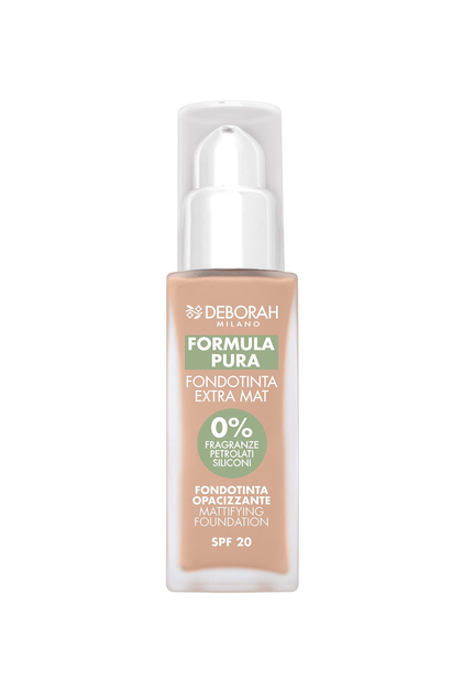 Podkład Deboran Milano Formula Pura Fondo Fluido SPF15 №2-beżowy 30ml (8009518268492) - obraz 1