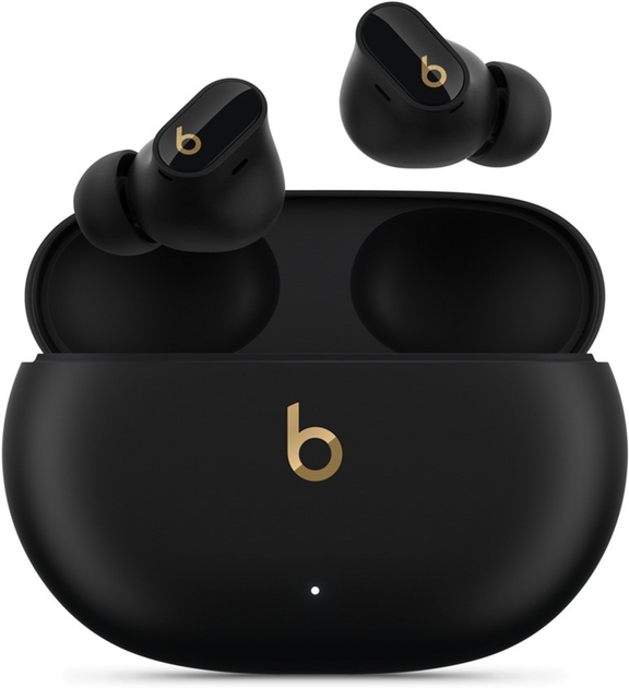 Навушники Beats Studio Buds True Wireless Noise Cancelling Earphones Black/Gold (MQLH3) - зображення 6