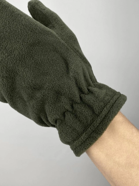 Рукавички ТТХ Fleece POLAR-240 олива - изображение 2