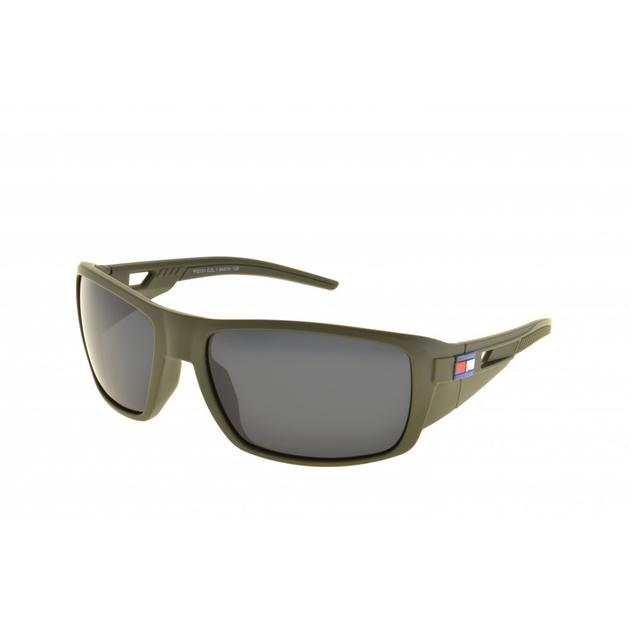 Тактические очки солнцезащитные, с чёрными линзами. 3-38081 - изображение 1