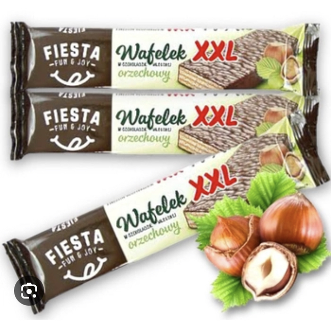 Упаковка Вафлі Fiesta горіх 50 г x 30 шт – ROZETKA. Купить Упаковка ...