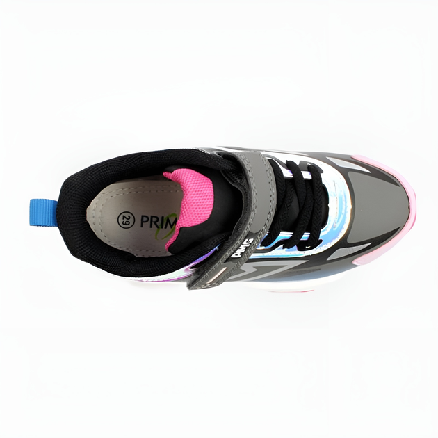 Buty sportowe dziecięce Primigi 4962600 33 Szaro-różowe (8055069780945) - obraz 4