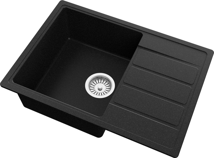 Кухонна мийка TEKA Easy Comfort 45 S-TQ 620x440x170 мм онікс (115350000) - зображення 5