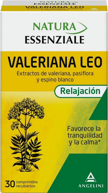 Дієтична добавка Angelini Natura Essenziale Valeriana Leo 30 таблеток (8430992114911) - зображення 1